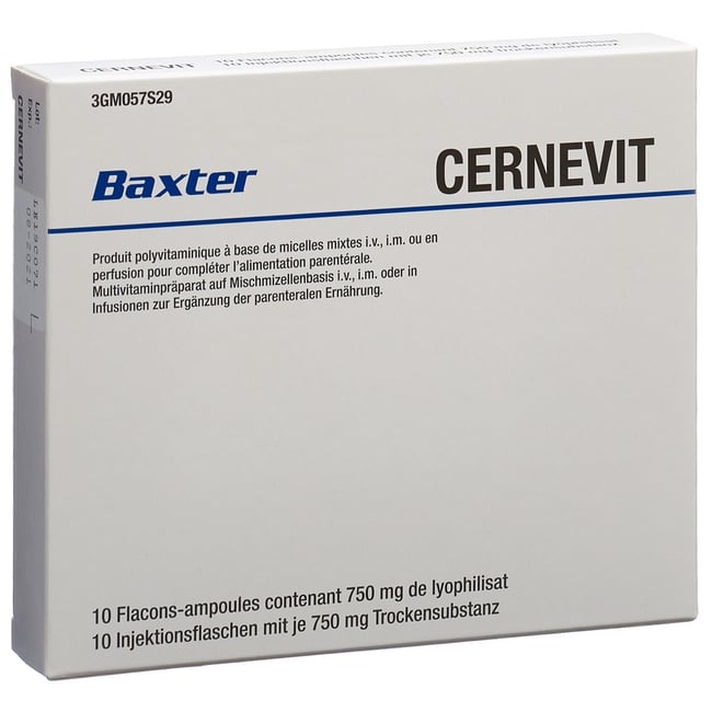 CERNEVIT subst sèche flac 10 pce