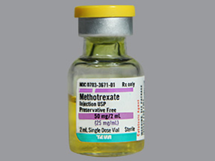 METHOTREXAT Teva onco 50 mg/2ml flac 2 ml