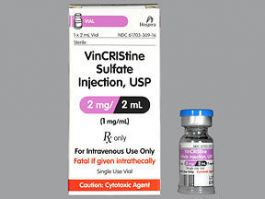 VINCRISTIN Teva sol inj 2 mg/2ml flac 2 ml