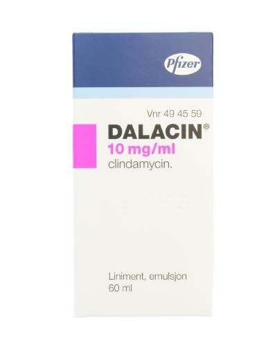 DALACIN T émuls 10 mg/g fl 60 ml