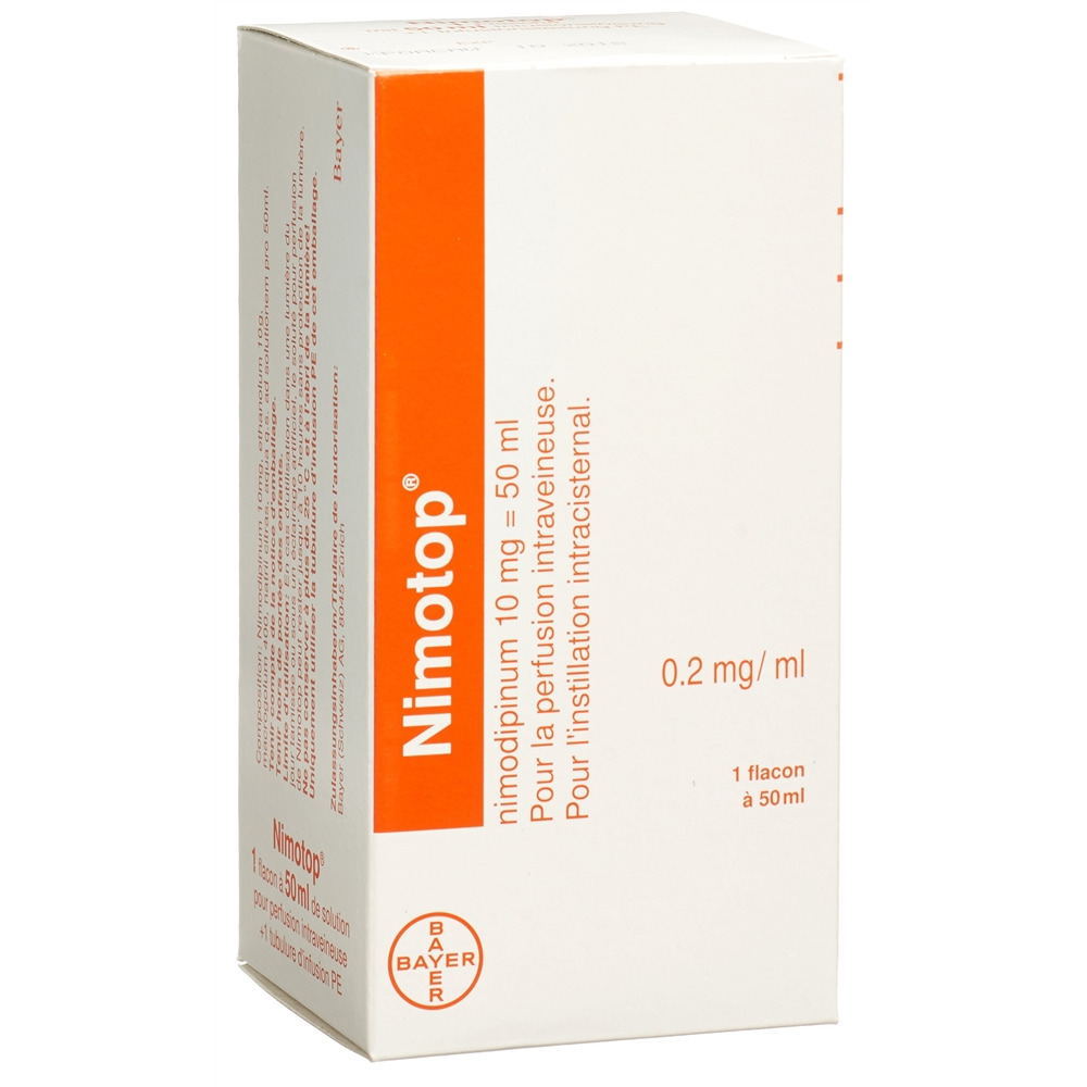 Nimotop 10 mg/50 ml, Infusionslösung