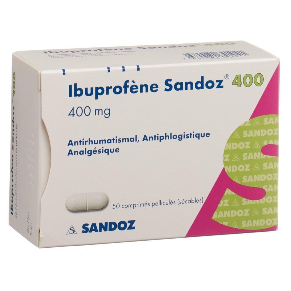 Ibuprofen Sandoz 400, Filmtabletten