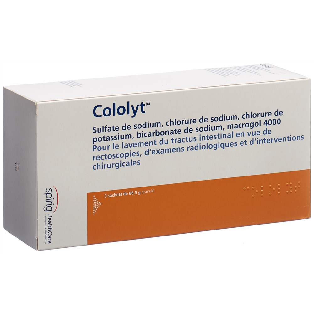 COLOLYT poudre 3 pce