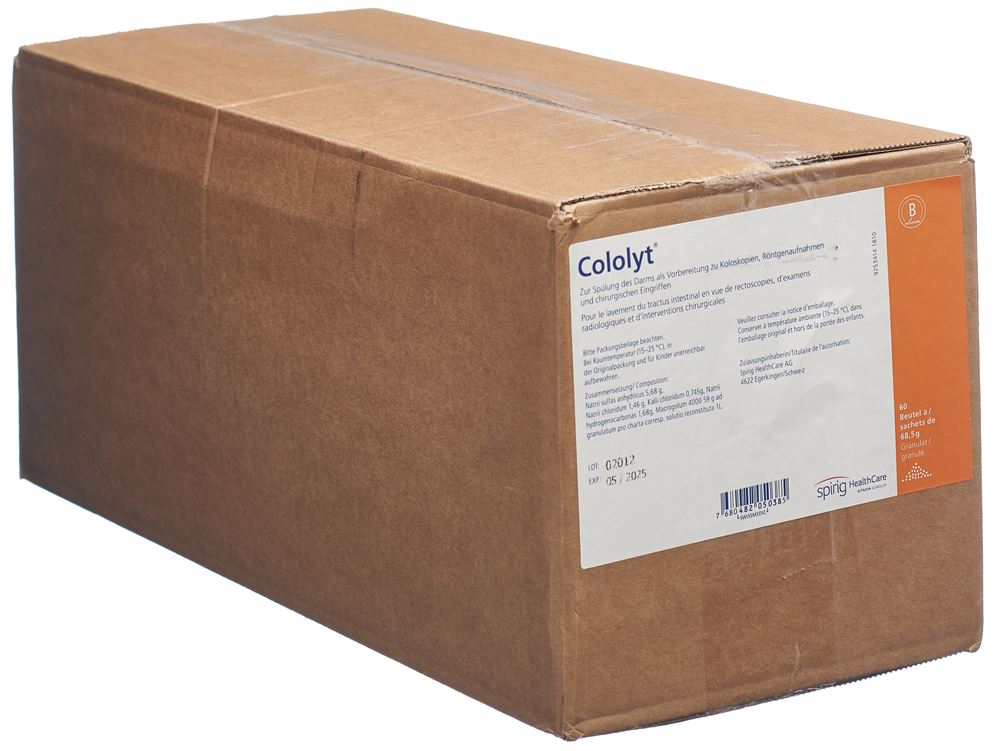 COLOLYT poudre 60 pce