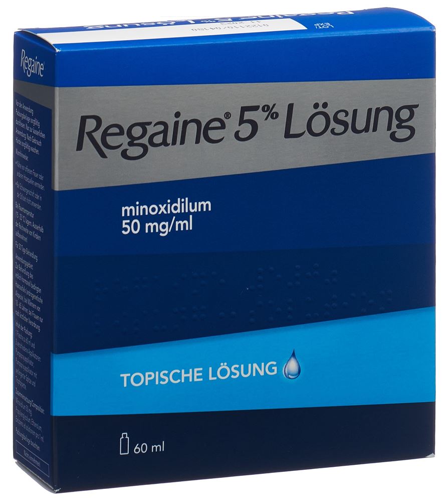 REGAINE solution topique 5 % fl 60 ml