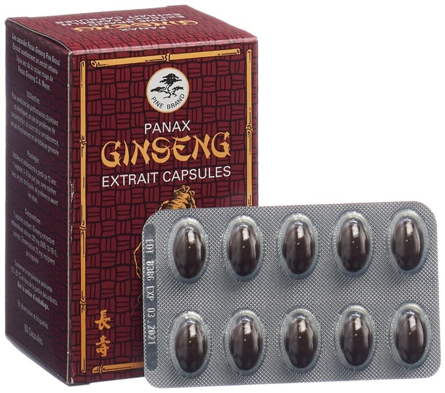 PANAX GINSENG caps moll 60 pce