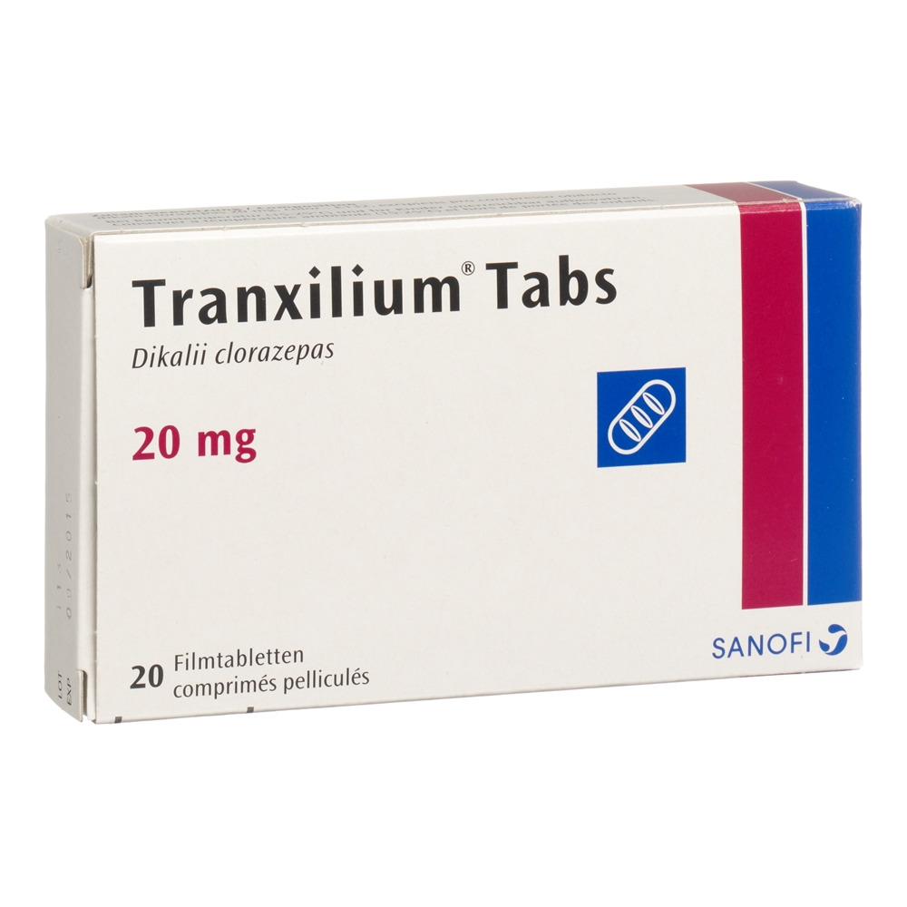 TRANXILIUM Tabs cpr pell 20 mg 20 pce