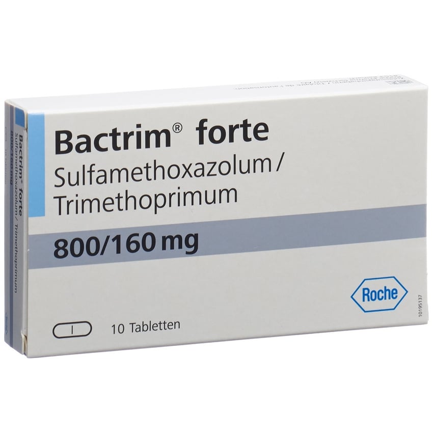 BACTRIM forte cpr 800/160mg 10 pce