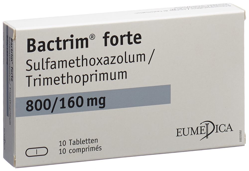 BACTRIM forte cpr 800/160mg 10 pce