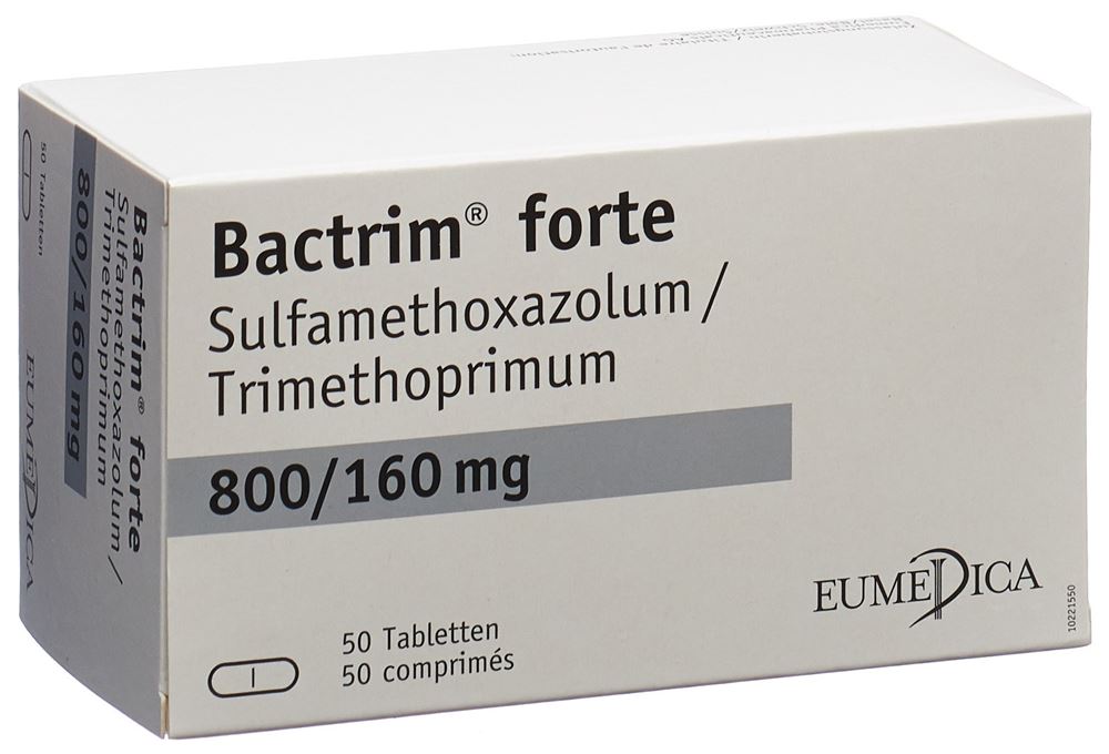 BACTRIM forte cpr 800/160mg 50 pce
