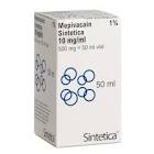 MEPIVACAIN Sintetica sol inj 1 % vial 50 ml