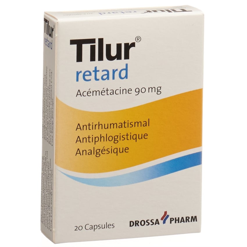 TILUR retard caps ret 90 mg 20 pce