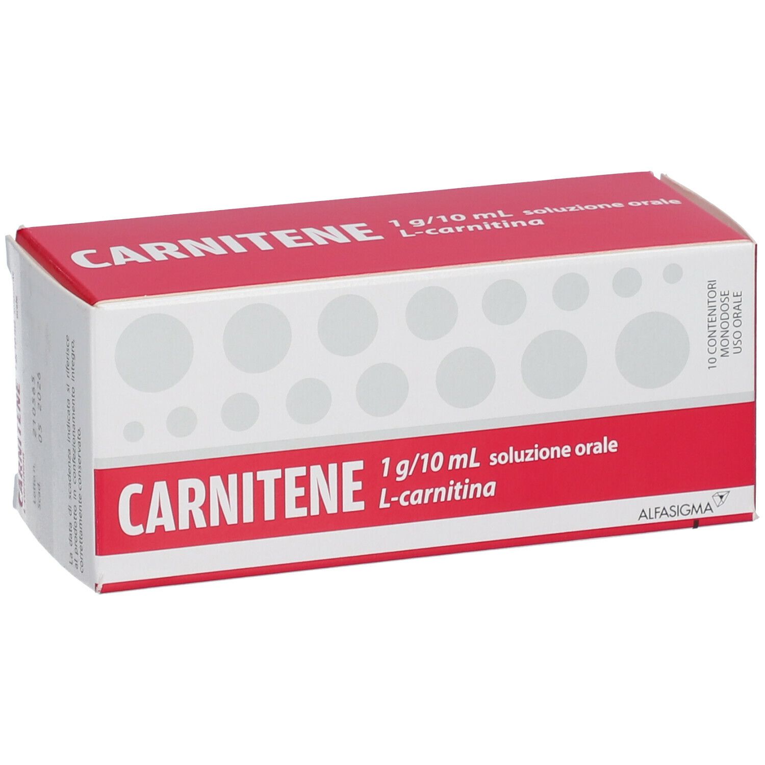 CARNITENE sol buv 1 g/10ml 10 fl 10 ml