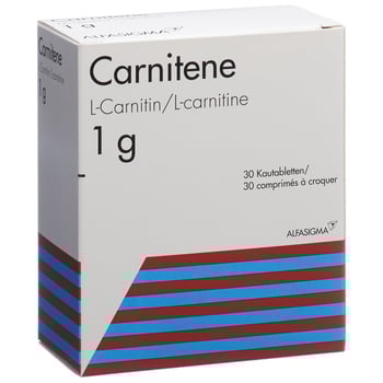 CARNITENE cpr croquer 1 g 30 pce