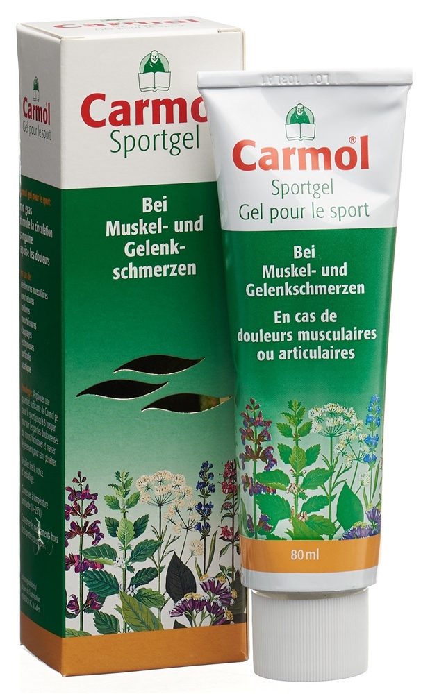 Carmol Gel pour le sport