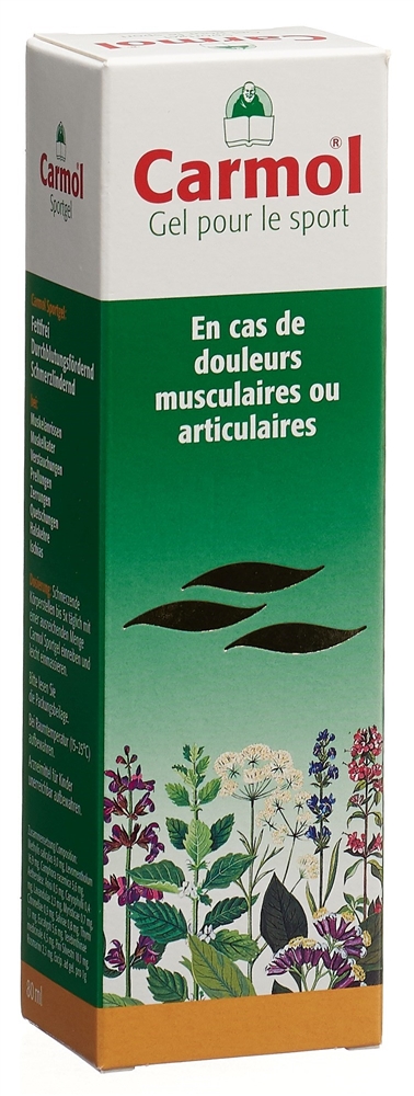 Carmol Gel pour le sport