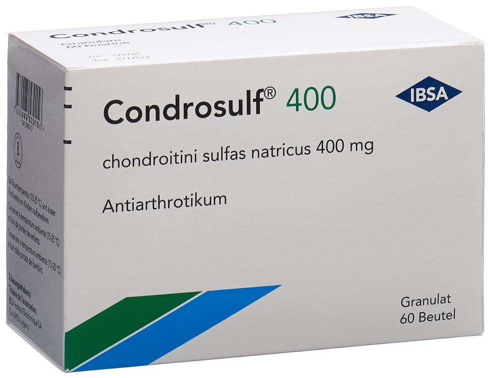 CONDROSULF gran 400 mg sach 60 pce