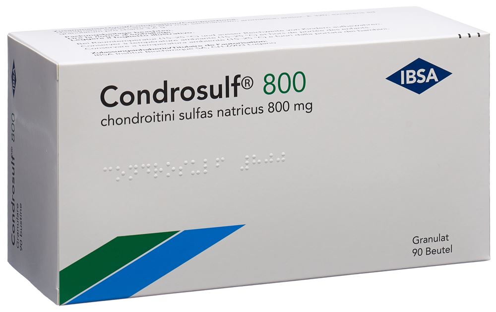 CONDROSULF gran 800 mg sach 90 pce