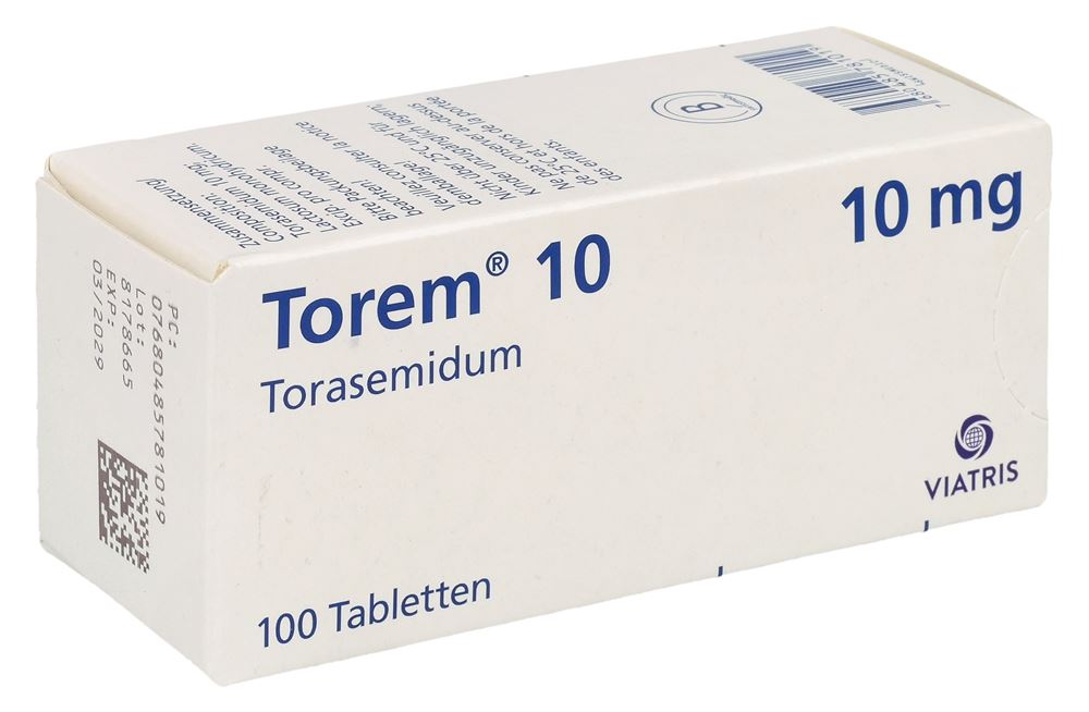 Torem 10, Tabletten