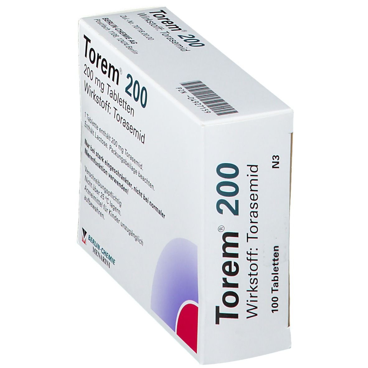 TOREM cpr 200 mg 100 pce