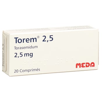TOREM cpr 2.5 mg 20 pce
