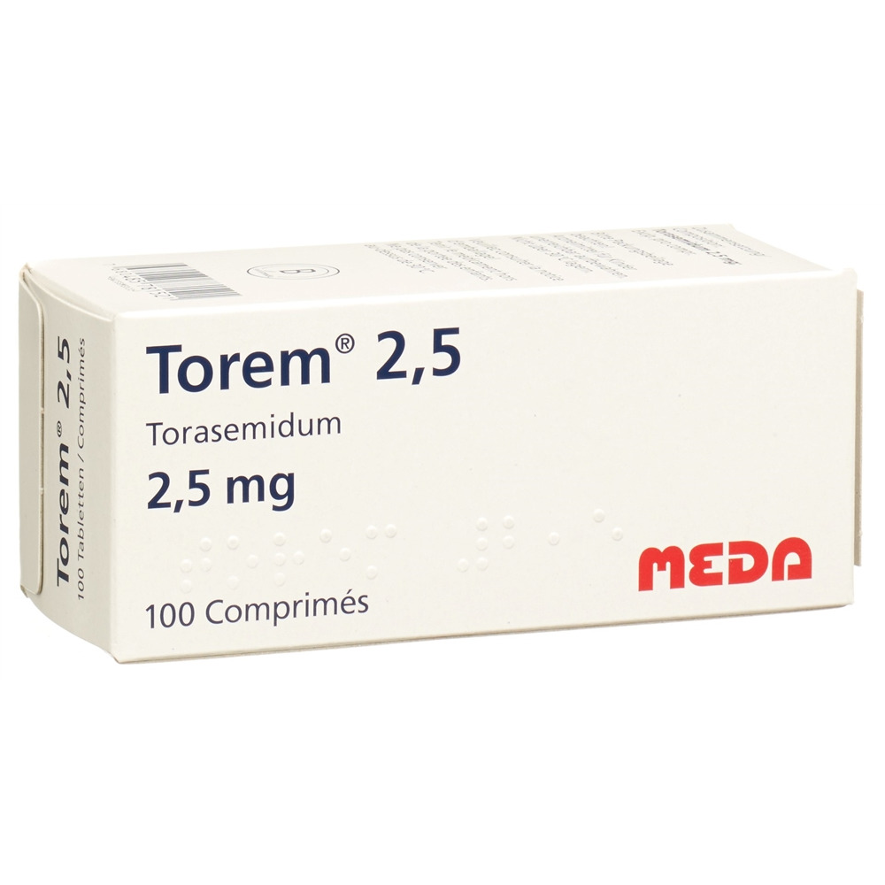 Torem 2,5, Tabletten