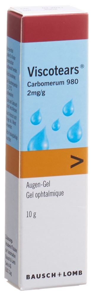 VISCOTEARS gel opht tb 10 g