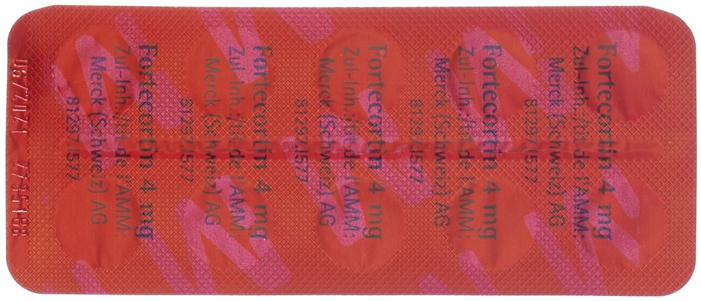 Fortecortin 4 mg, Tabletten