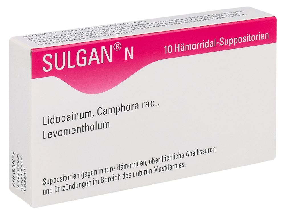 SULGAN-N supp 10 pce