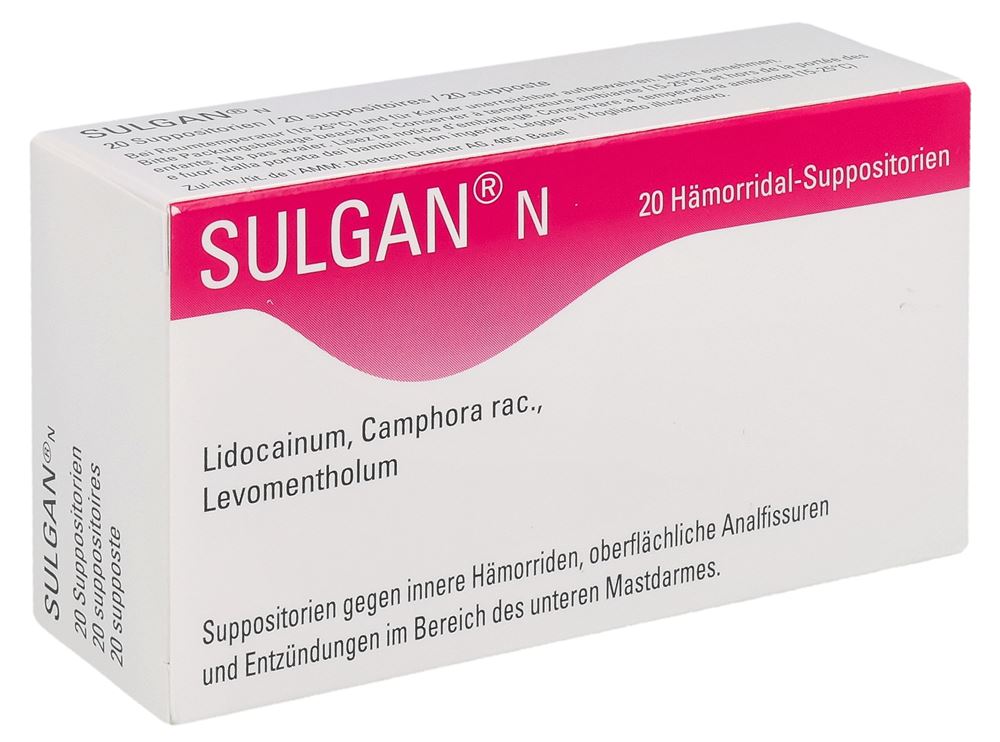 SULGAN-N supp 20 pce