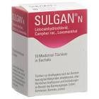 SULGAN-N lingettes médicinales en sachets 10 pce