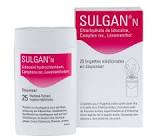 SULGAN-N lingettes médicinales en dispens 25 pce