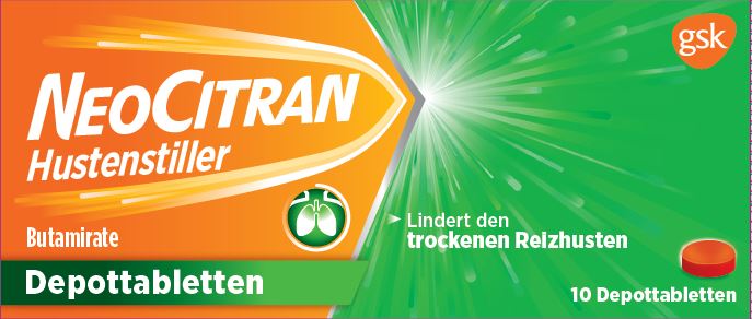 NEOCITRAN Antitussif cpr dépôt 50 mg 10 pce