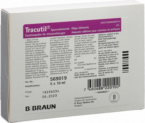 TRACUTIL sol perf 5 amp 10 ml