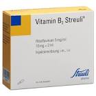 VITAMINE B2 Streuli sol inj 10 mg/2ml 10 amp 2 ml