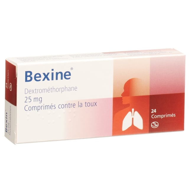 BEXINE comprimés contre la toux 25 mg 24 pce