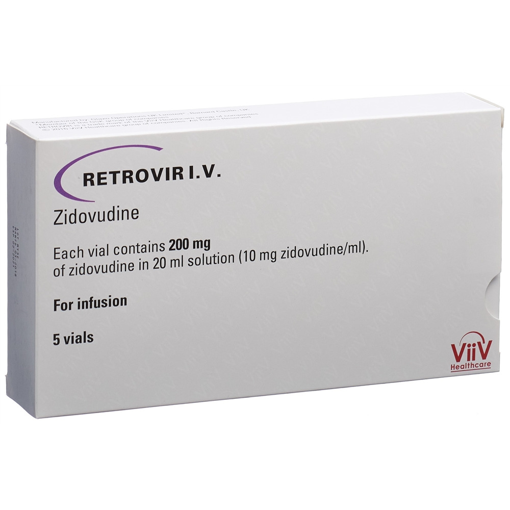 Retrovir AZT i.v., Infusionslösung