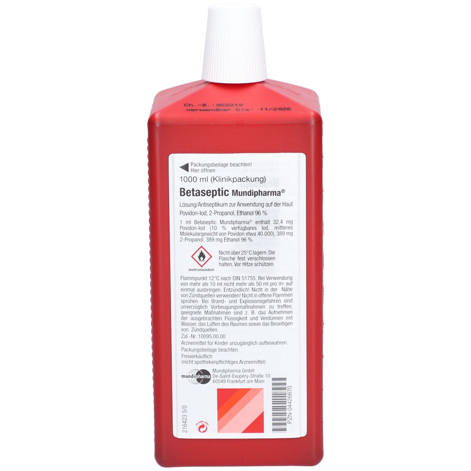 BETASEPTIC sol 1000 ml