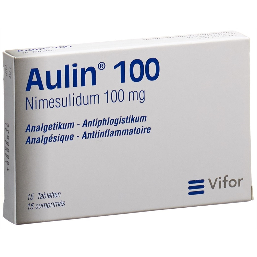 AULIN 100 mg cpr 15 pce