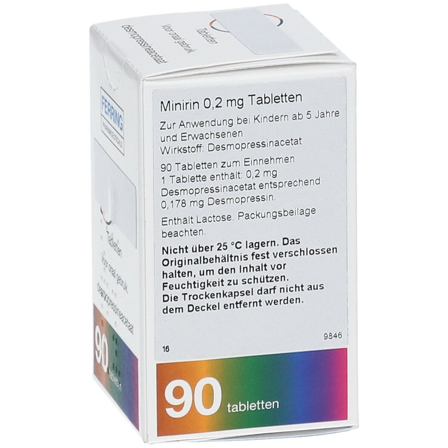 MINIRIN cpr 0.2 mg bte 90 pce