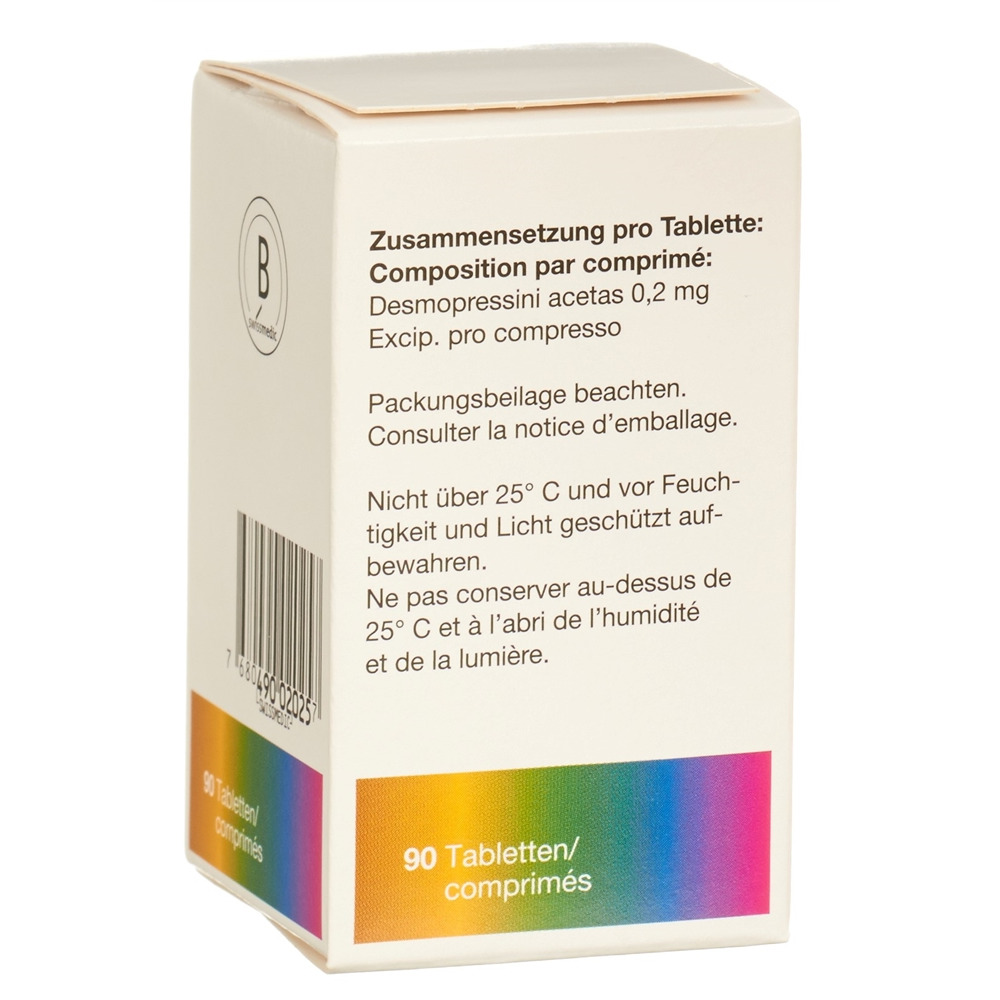 Minirin 0,2 mg, Tabletten