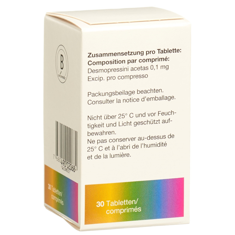Minirin 0,1 mg, Tabletten