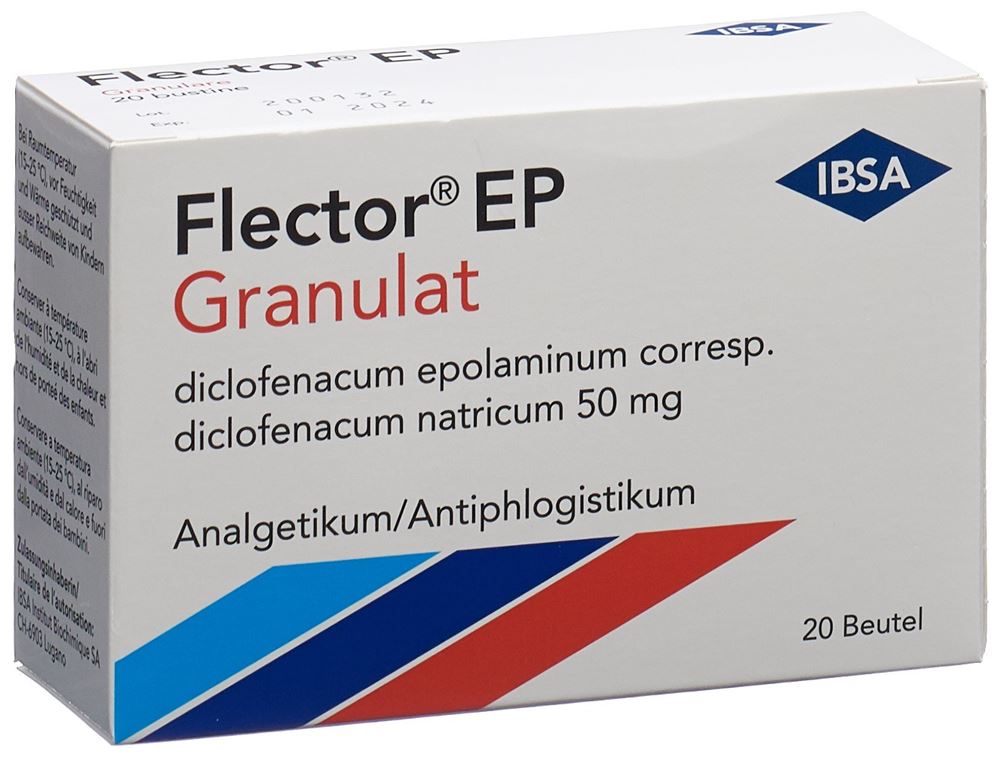 FLECTOR EP gran 50 mg sach 20 pce