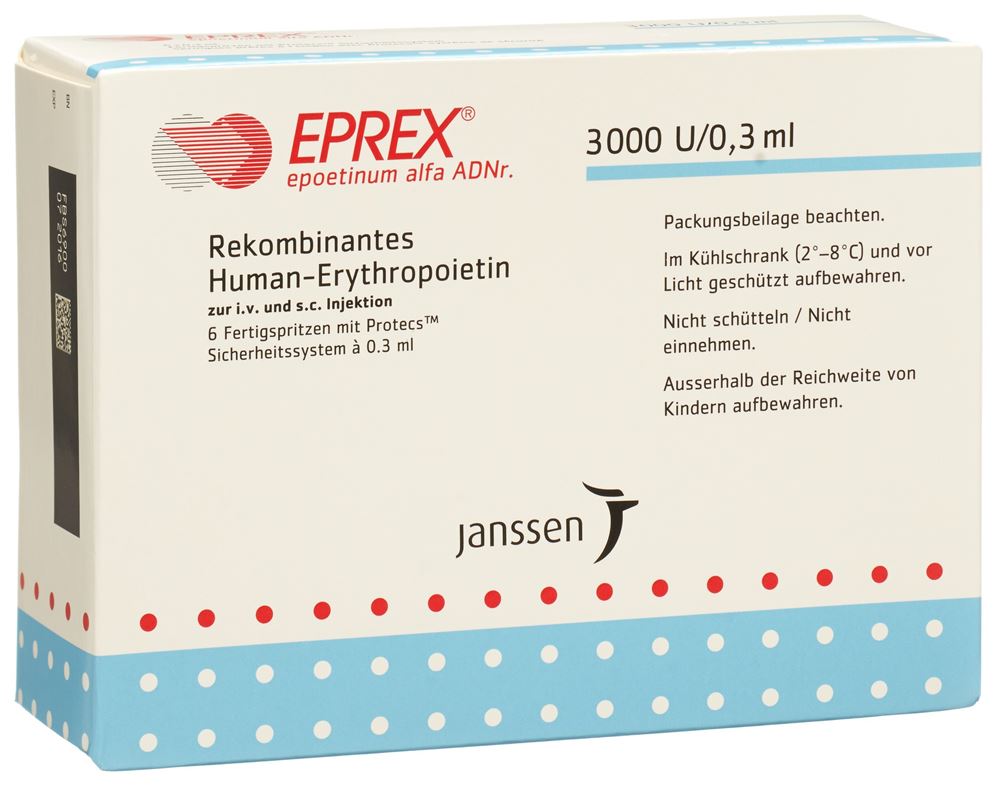 Eprex 3000 U, Injektionslösung (Fertigspritzen)