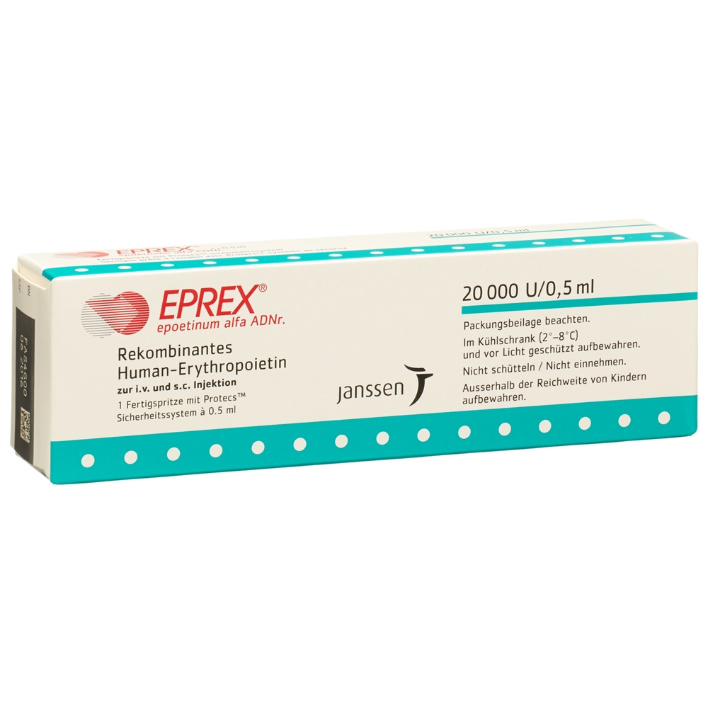 EPREX 20000 UI/0.5ml (Protecs) ser pré 0.5 ml