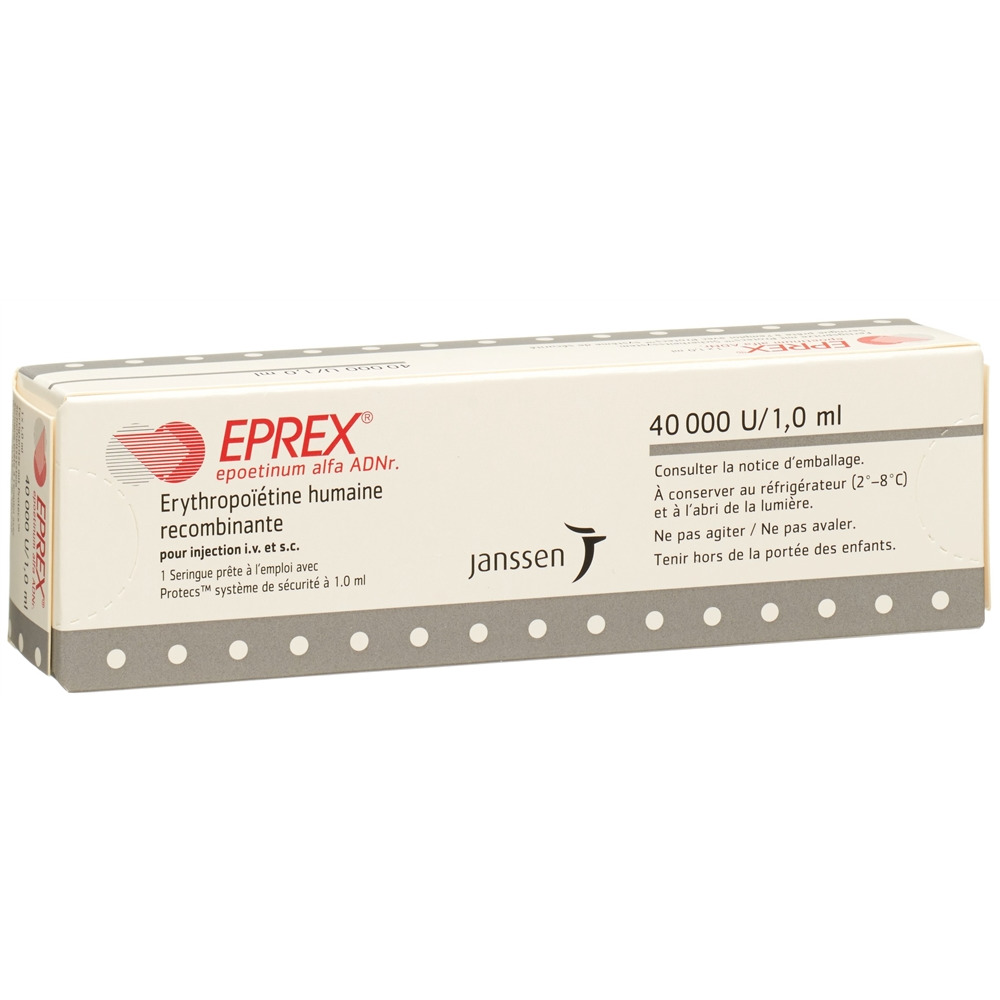 EPREX 40000 UI/ml (Protecs) ser pré 1 ml