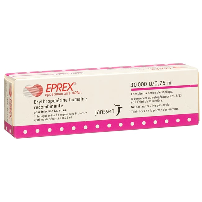 EPREX 30000 UI/0.75ml (Protecs) ser pré 0.75 ml