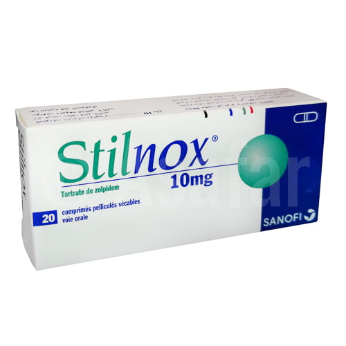 Stilnox, comprimés pelliculés sécables