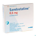 SANDOSTATINE sol inj 0.5 mg/ml 5 amp 1 ml