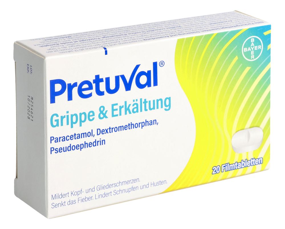 PRETUVAL grippe et refroidissem cpr pell 20 pce